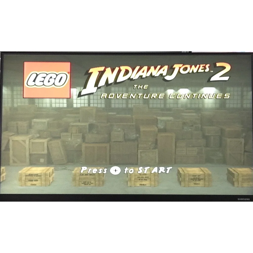LEGO Indiana Jones Original Adventures & Adventure Continues Bundle Nintendo Wii